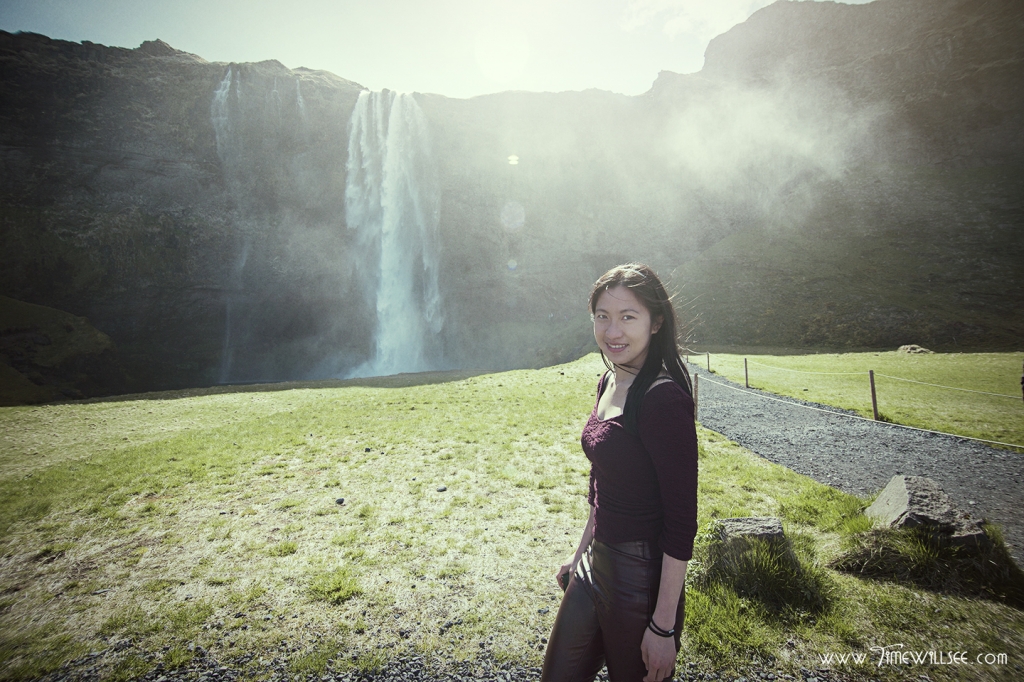 Seljallansfoss, a tourist-friendly waterfall